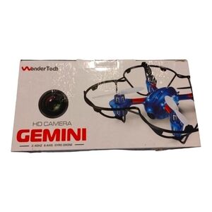 WonderTech Gemini HD Camera 2.4GHZ 6-Axis Gyro‎ Quadcopter Flying Drone NIB